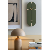 Nástenné hodiny Oxford Oval Karlsson KA6151GR, 20cm